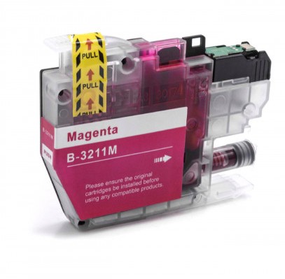 Brother LC3211M Magneta Ink Cartridge - High Capacity Compatible LC-3211M Inkjet Printer Cartridge