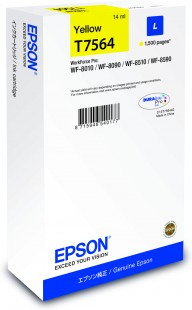 Yellow Epson T7564 Ink Cartridge (C13T756440) Printer Cartridge