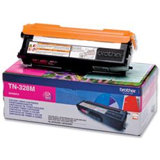 Magenta Brother TN-328M Toner Cartridge (TN328M) Printer Cartridge