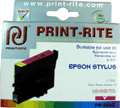 IFE177M Print-Rite CHIPPED Compatible Magenta Ink Cartridge for T032340