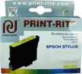 IFE178Y Print-Rite CHIPPED Compatible Yellow Ink Cartridge for T032440