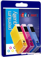 Compatible Cyan, Magenta, Yellow Ink Cartridges for CLI-8C/M/Y