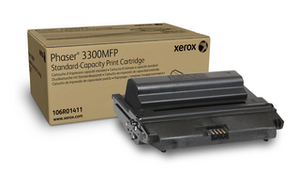 Xerox 106R01411 Standard Capacity Black Laser Toner Cartridge, 4K Page Yield