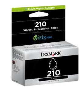 Lexmark 210 Return Program Black Ink Cartridge - 014L0173E