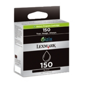 Lexmark 150 Return Program Black Ink Cartridge - 014N1607E