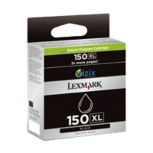Lexmark 150-XL Return Program High Capacity Black Ink Cartridge - 014N1614E