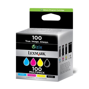Lexmark 150 Return Program BK/C/M/Y Quad Pack Ink Cartridges -014N1910E