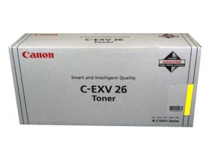 Canon C-EXV26 Yellow Copier Toner Cartridge ( CEXV26) - 1658B006AA