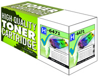 Cyan Laser Toner Cartridge Compatible with HP Q6471A