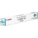 Canon C-EXV34 Cyan Copier Toner Cartridge (CEV34) - 3783B002