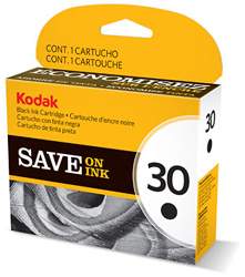 Kodak No 30 Pigment Black Ink Cartridge - 395-2330
