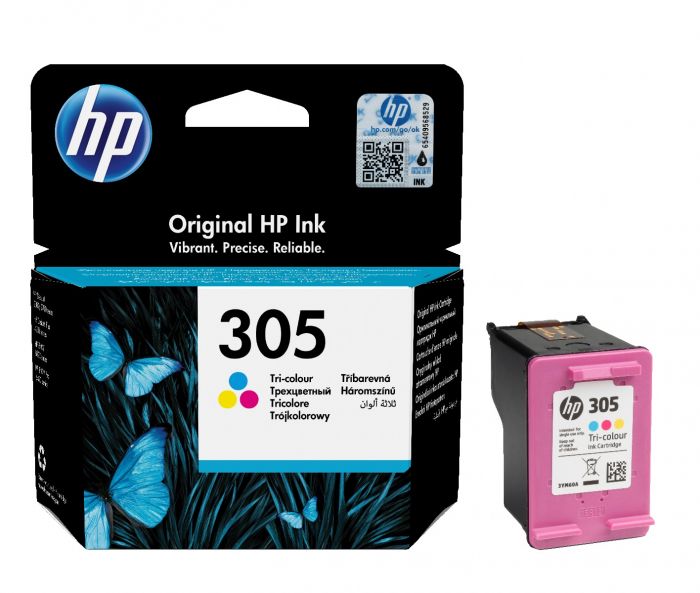 HP 3YM60AE 305 Tri Colour Ink Cartridge