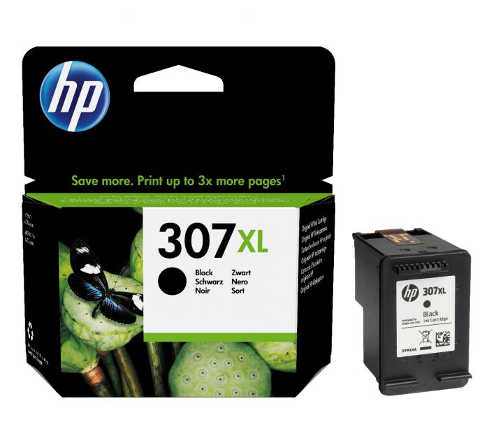 HP 307XL Black High Capacity Ink Cartridge 3YM64AE