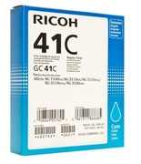 Ricoh High Capacity GC 41C Gel Print Cyan Ink Cartridge, 2.2K Page Yield