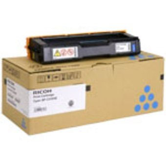Ricoh SPC310he Cyan Laser Toner Cartridge, 6K Page Yield