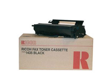 Ricoh Type 1435 Black Fax Toner Cartridge, 4.5K Page Yield