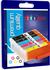 Premium PGI 550XLBK and CLI-551XL GY/BK/C/M/Y Compatible Ink Cartridges, 83ml