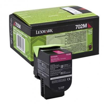 Lexmark 702HM High Capacity Return Program Magenta Toner Cartridge, 3K Page Yield