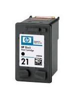 HP 21 Black Ink Cartridge Clear Pack