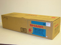 Sharp AR-C26TCE Cyan Laser Toner Cartridge, 11K Yield