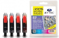 Jet Tec Quad Pack LC-1000 Black, Cyan, Magenta, Yellow Ink Cartridges