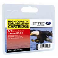 Replacement Black Ink Cartridge (Alternative to Canon BC-01)