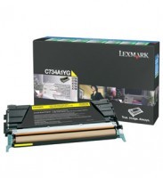 Lexmark C734A1MG Return Program Magenta Toner Cartridge, 6K Page Yield