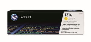 HP 131A Yellow Toner Cartridge - CF 212A, 1.6K Page Yield