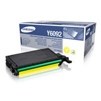 Samsung CLT Y6092S Yellow Toner Cartridge, 7K Page Yield