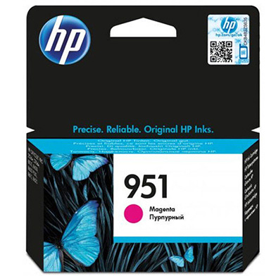 HP 951 Standard Capacity Magenta Ink Cartridge - CN051A