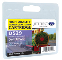 Replacement Black Ink Cartridge (Alternative to Dell T0529)