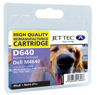 Replacement High Capacity Black Ink Cartridge (Alternative to Dell M4640)