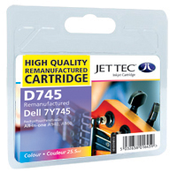 Replacement Colour Ink Cartridge (Alternative to Dell 7Y745)