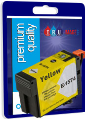 Compatible High Capacity Pigment Yellow XL Ink Cartridge for Epson T1574 - 29.5ml
