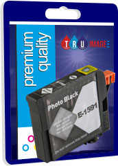 Compatible Photo Black Pigment Ink Cartridge for Epson T1591 - 17ml