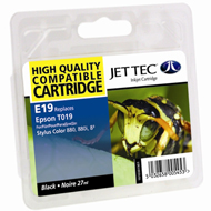 Jet Tec ( Made in the UK) Black Ink Cartridge for T019401, 27ml