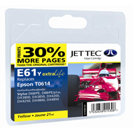 Jet Tec ( Made in the UK) E61Y Compatible Yellow Ink Cartridge for T061440, 8ml
