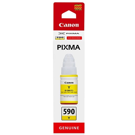 Yellow Canon GI-590 Ink Bottle - 1606C001