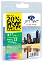 Replacement 20% More Pages Colour Ink Cartridge (Alternative to HP No 23, C1823D)