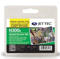 Jettec Replacement 300 Black Ink Cartridge (Alternative to HP No CC640E), 7ml