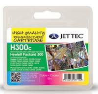 Jettec Replacement 300 Colour Ink Cartridge (Alternative to HP No CC643E), 12ml