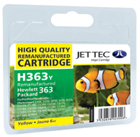 Replacement Yellow Ink Cartridge (Alternative to HP No 363, C8773E)