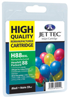 Replacement High Capacity Black Ink Cartridge (Alternative to HP No 88XL, C9396A)