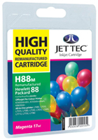 Replacement High Capacity Magenta Ink Cartridge (Alternative to HP No 88, C9392A)