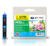 Replacement for HP 920XL Cyan Ink Cartridge (Alternative CD972AE)