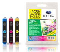Replacement for HP 920XL Combo Pack Cyan, Magenta, Yellow Ink Cartridge (Alternative HP920XL)