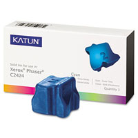 Katun Compatible 3 Cyan Solid Ink Wax Sticks