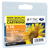 Replacement Black Ink Cartridge (Alternative to Lexmark No 16, 10N0016E)
