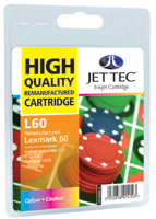 Replacement Colour Ink Cartridge (Alternative to Lexmark No 60, 17G0060E)