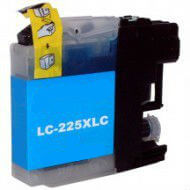 Brother LC225XL Cyan Ink Cartridge High Capacity Compatible LC225XLC Inkjet Printer Cartridge